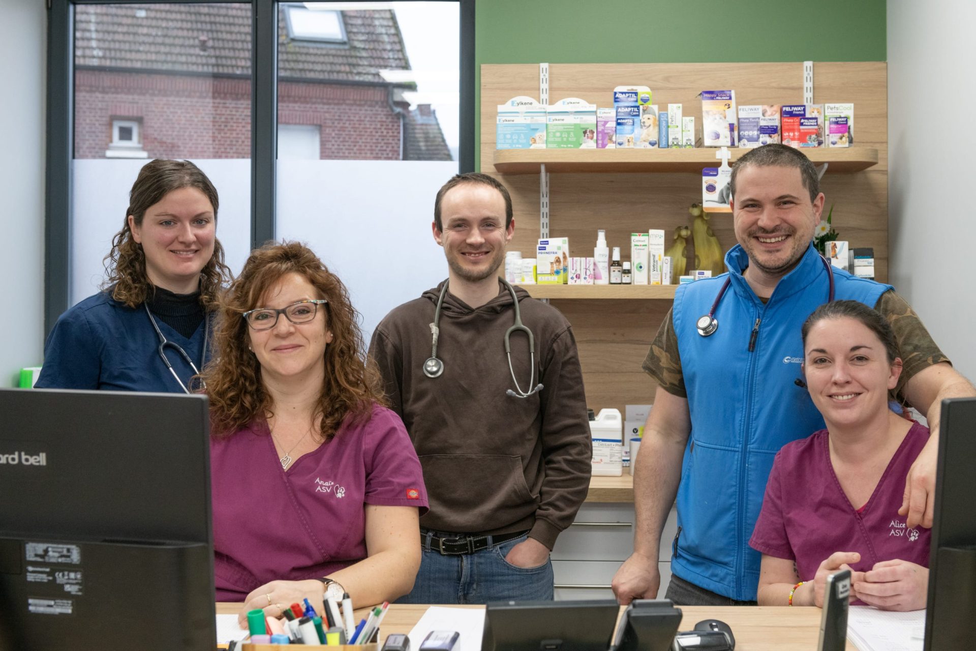 Equipe vétérinaire