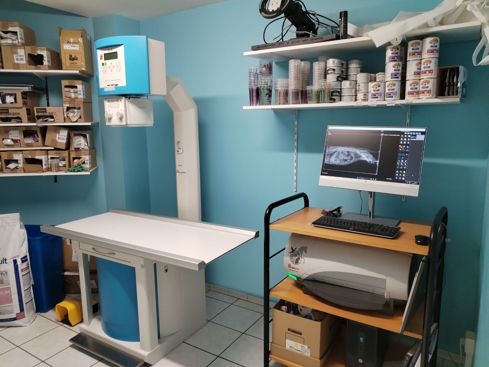 salle de radiographie