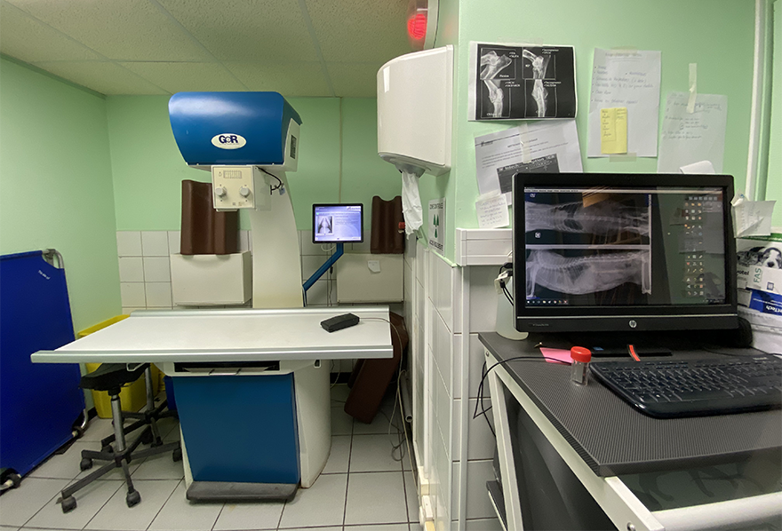 salle de radiographie